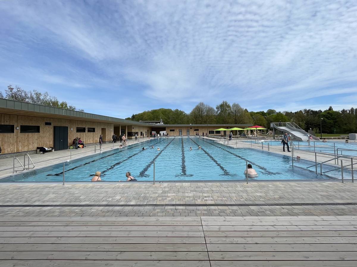 Das neue Freibad Mählersbeck