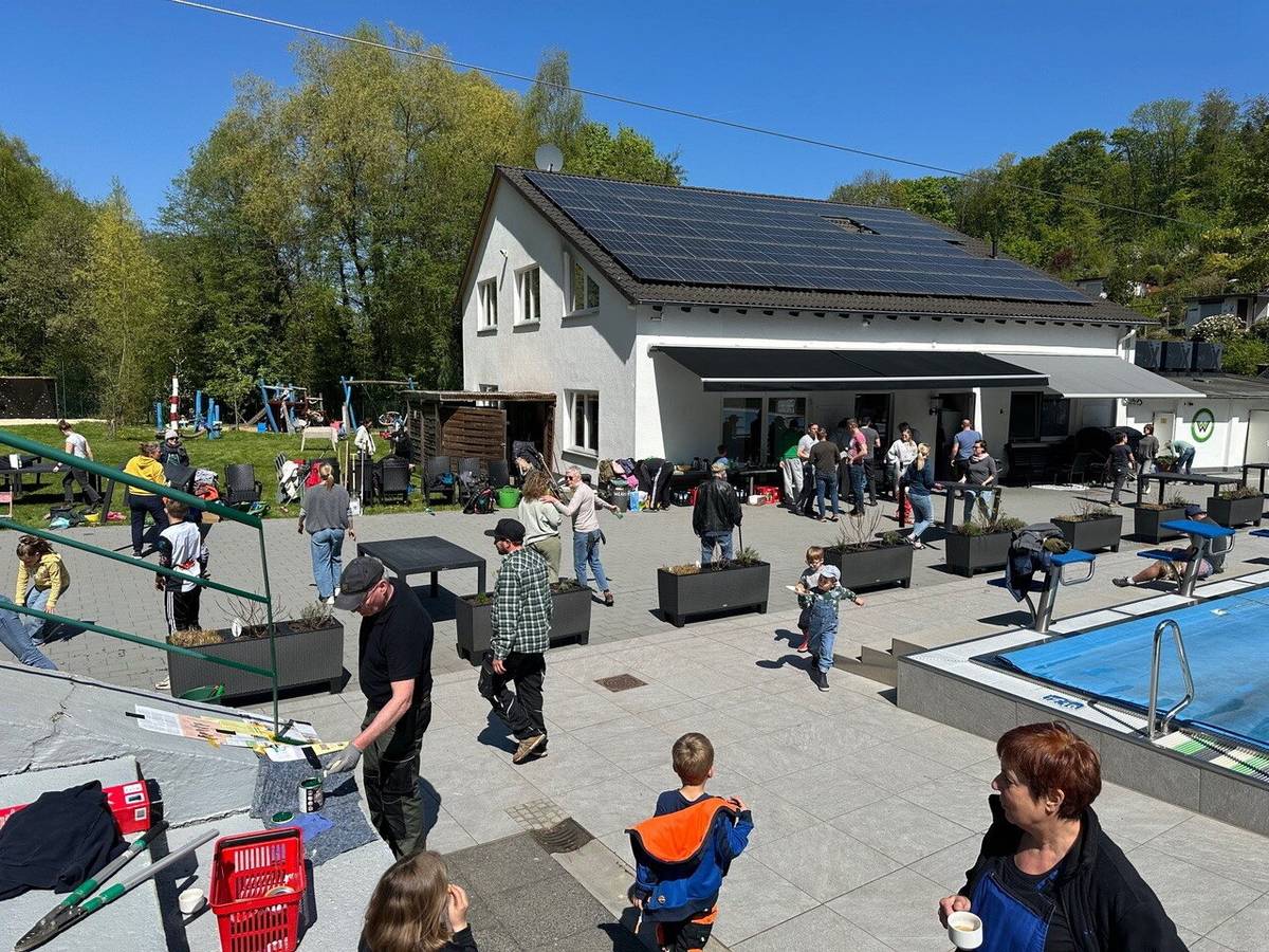 Badetag bei den Wasserfreunden
