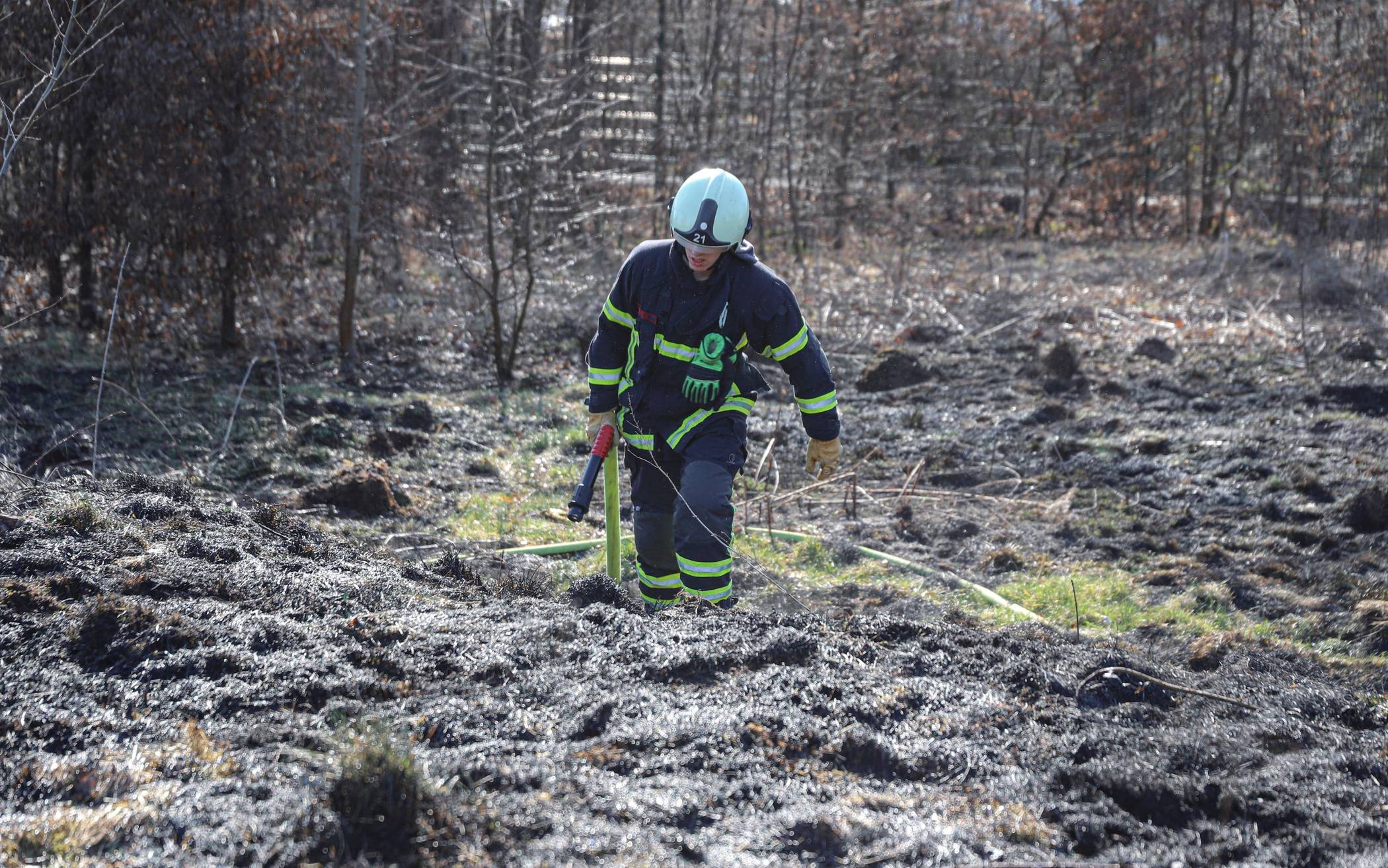 Vegetationsbrand (Archivbild).