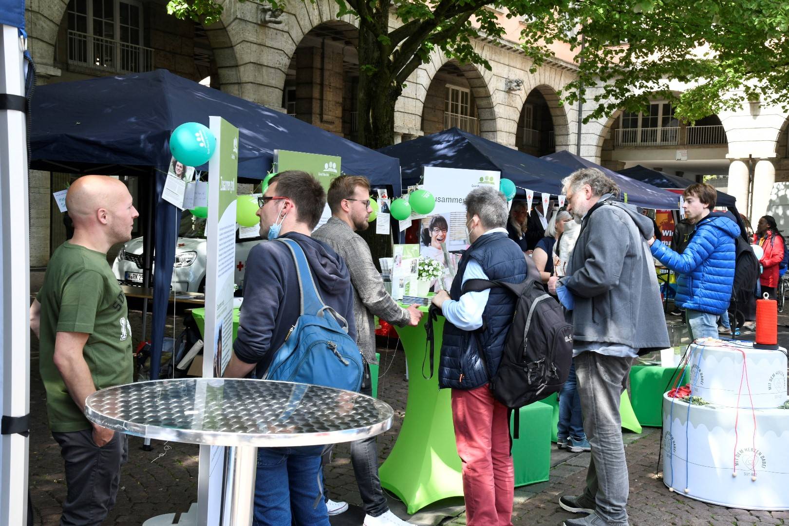  Beim Aktionstag gibt es viel zu entdecken. 