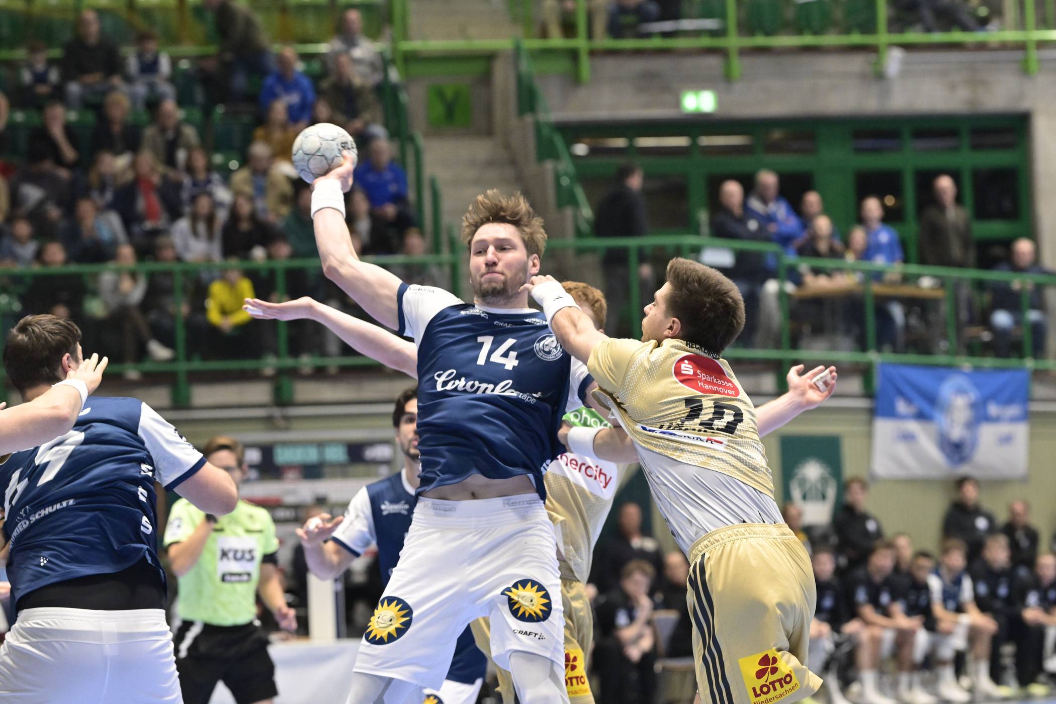 Gerdas Babarskas im Pokalspiel gegen Hannover.