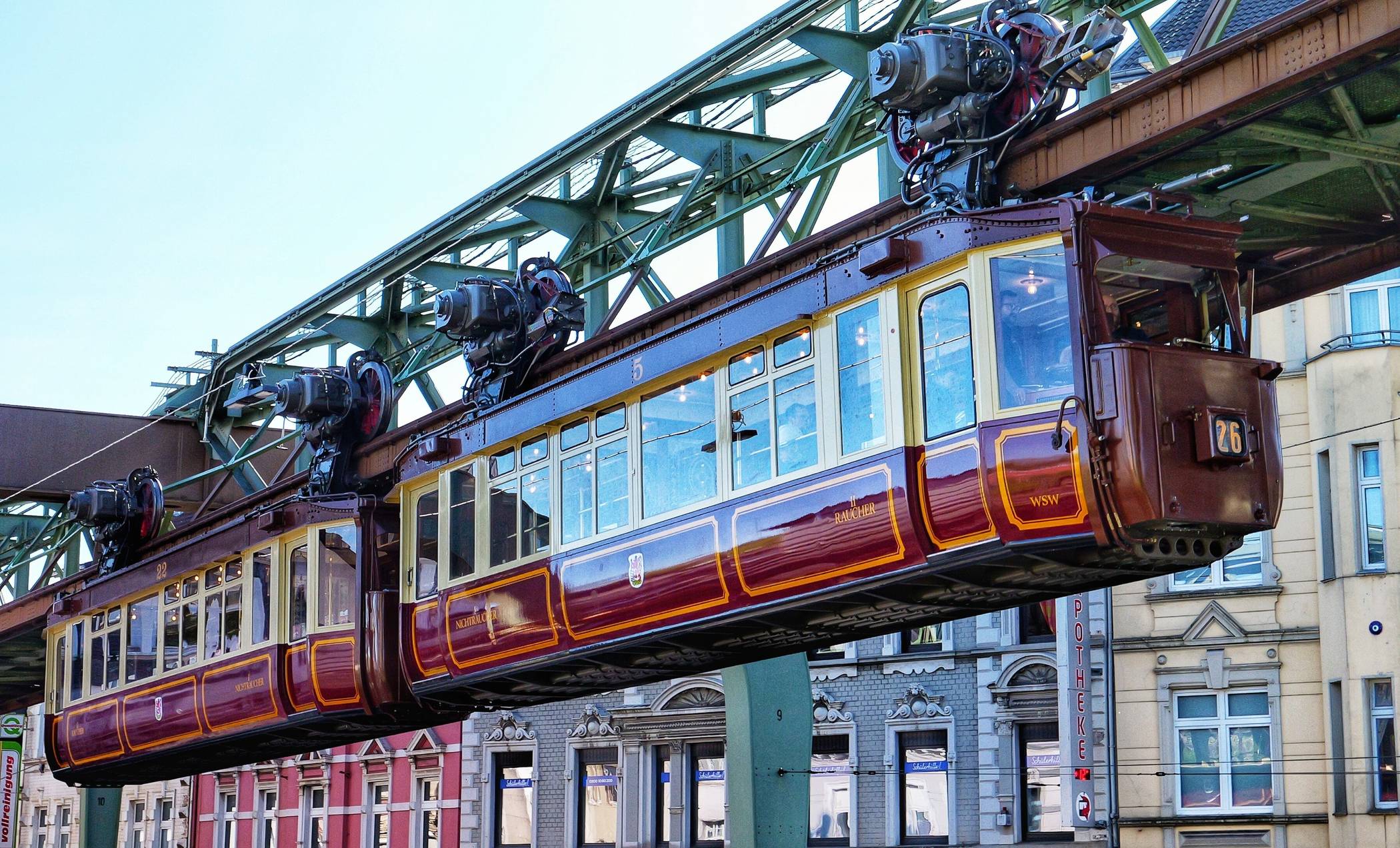  Der Kaiserwagen in Vohwinkel. 