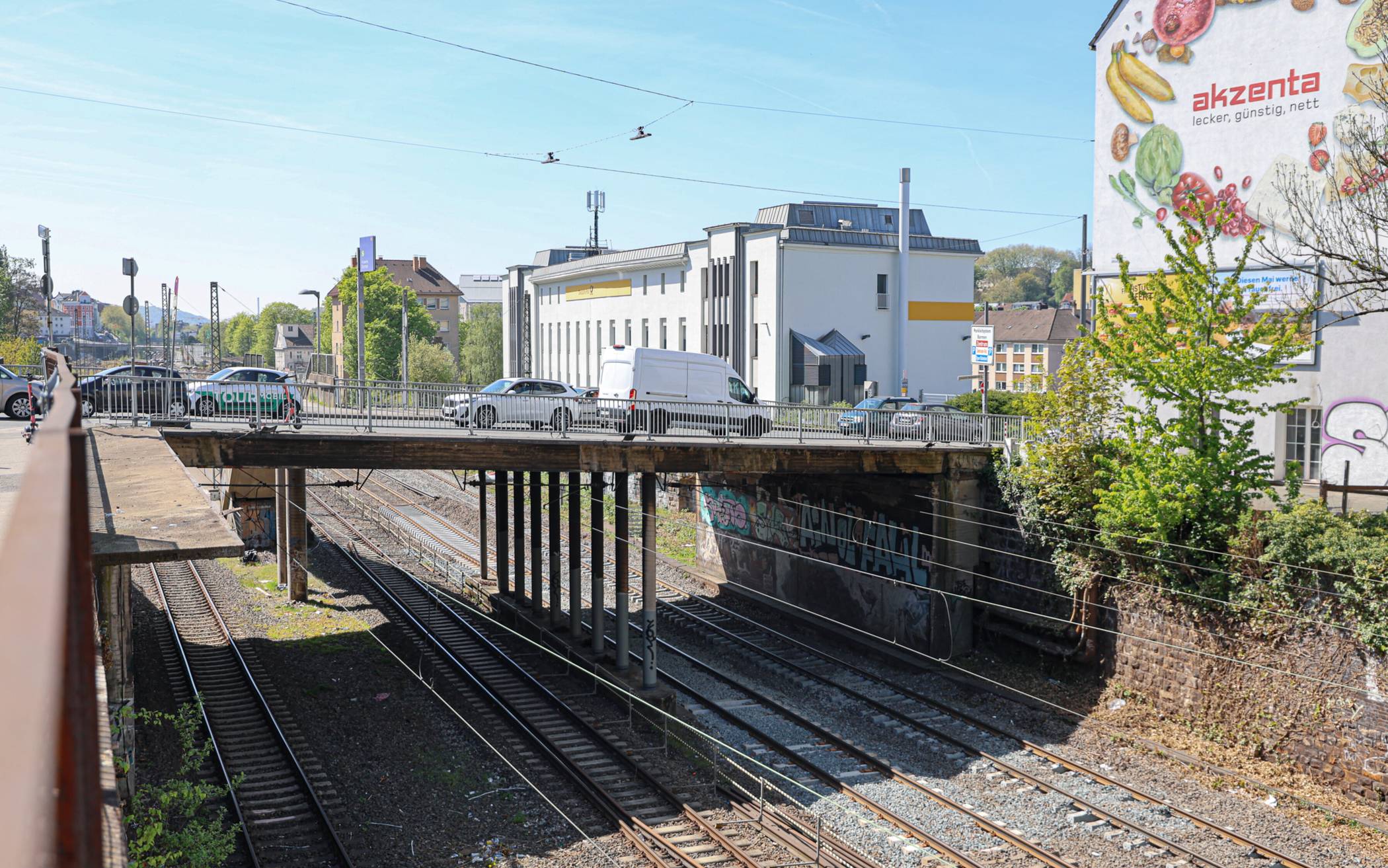 Die marode Brücke Fischertal (Archivbild).