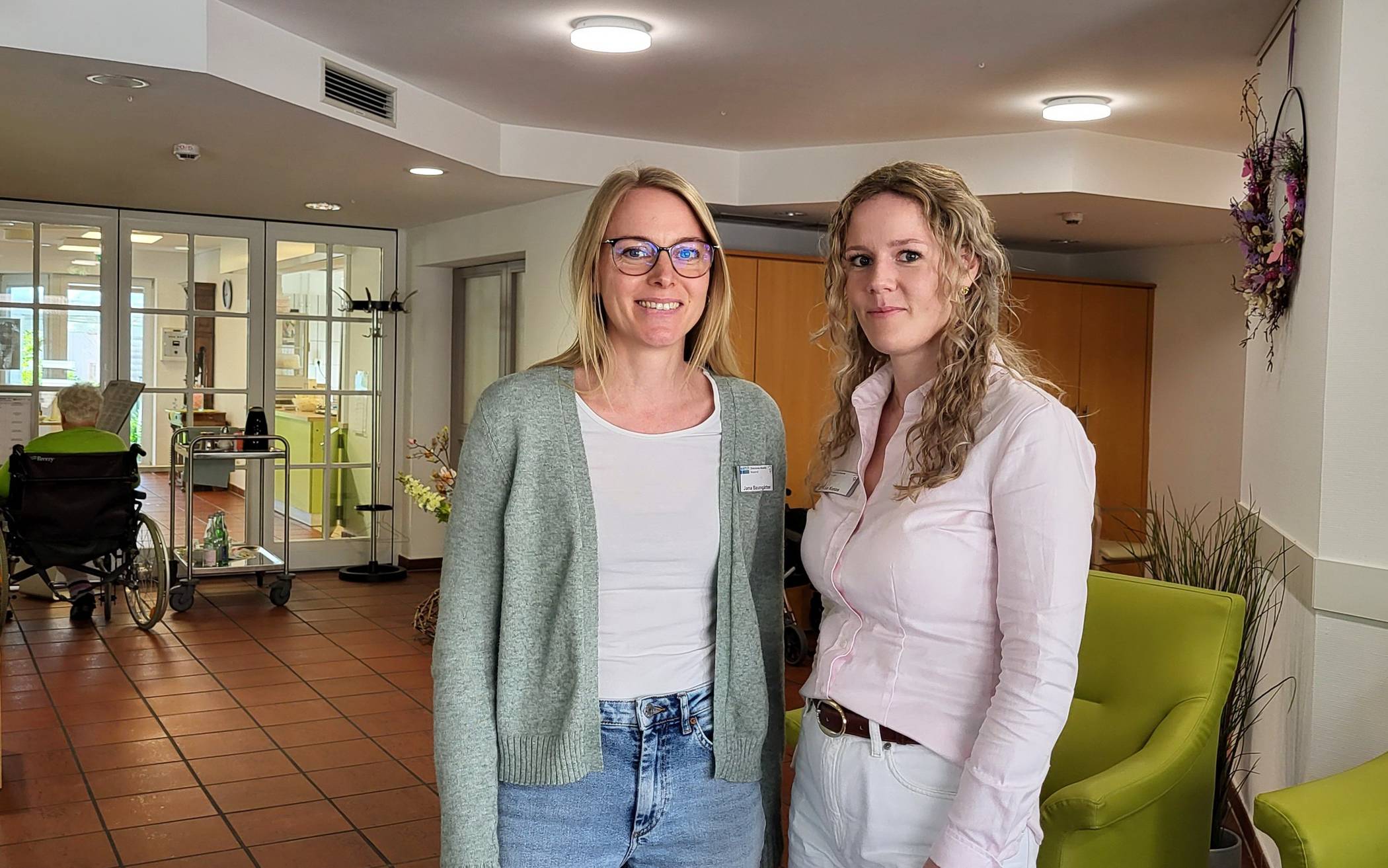 Jana Baumgärtner (li.) und Lisa Kunze.