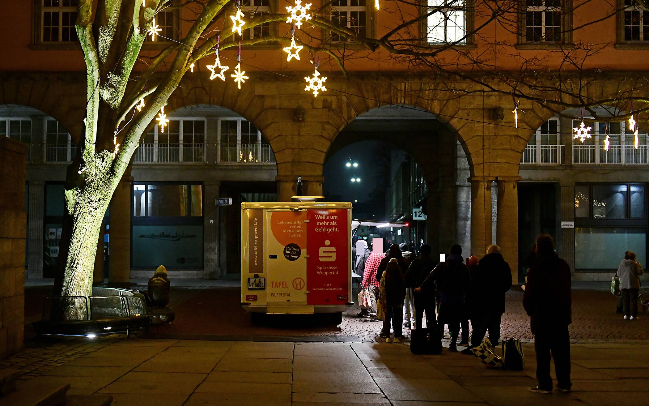 Der Tafelwagen im Januar 2026 in