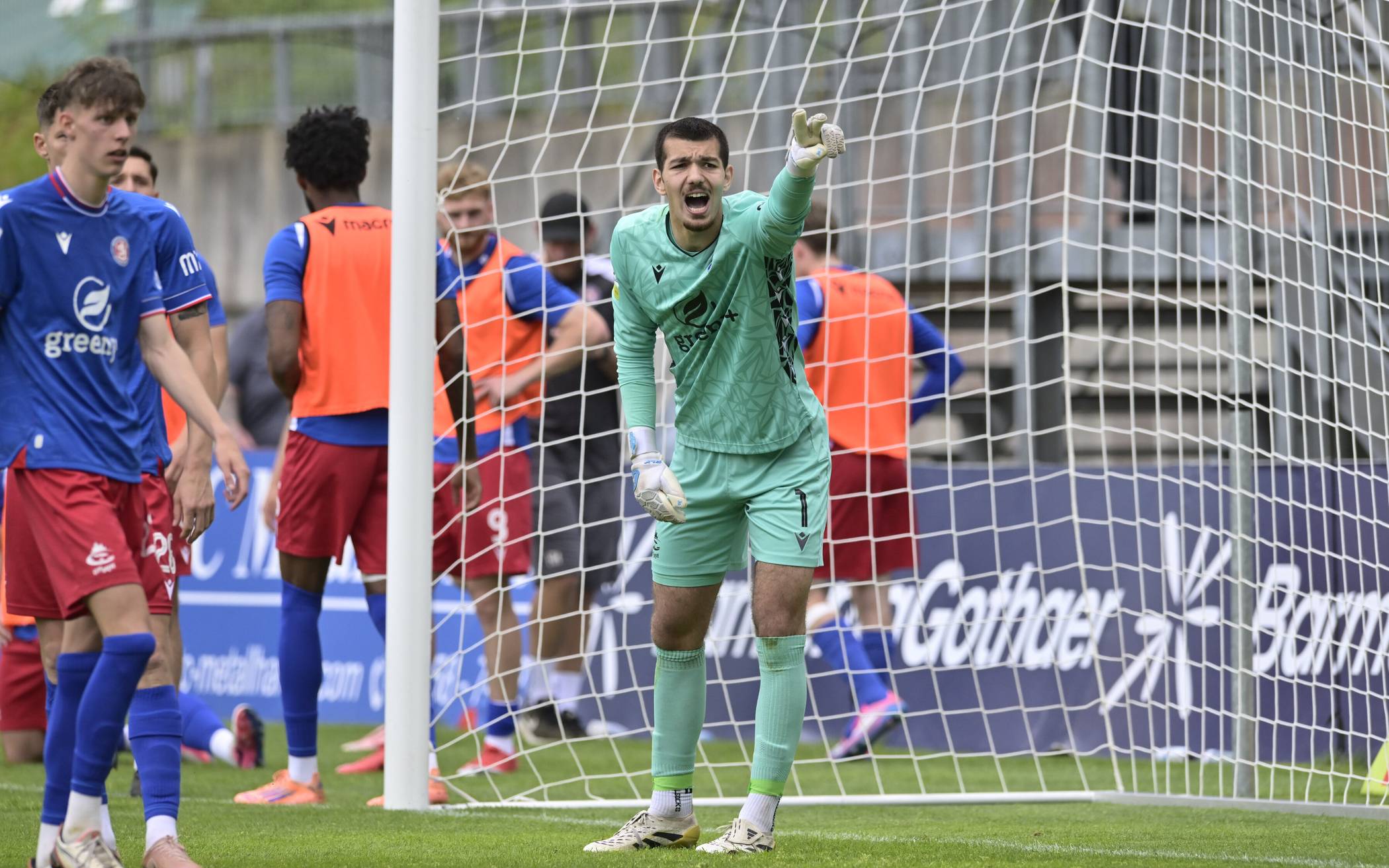 Torwart Fotios Adamidis gilt als einer