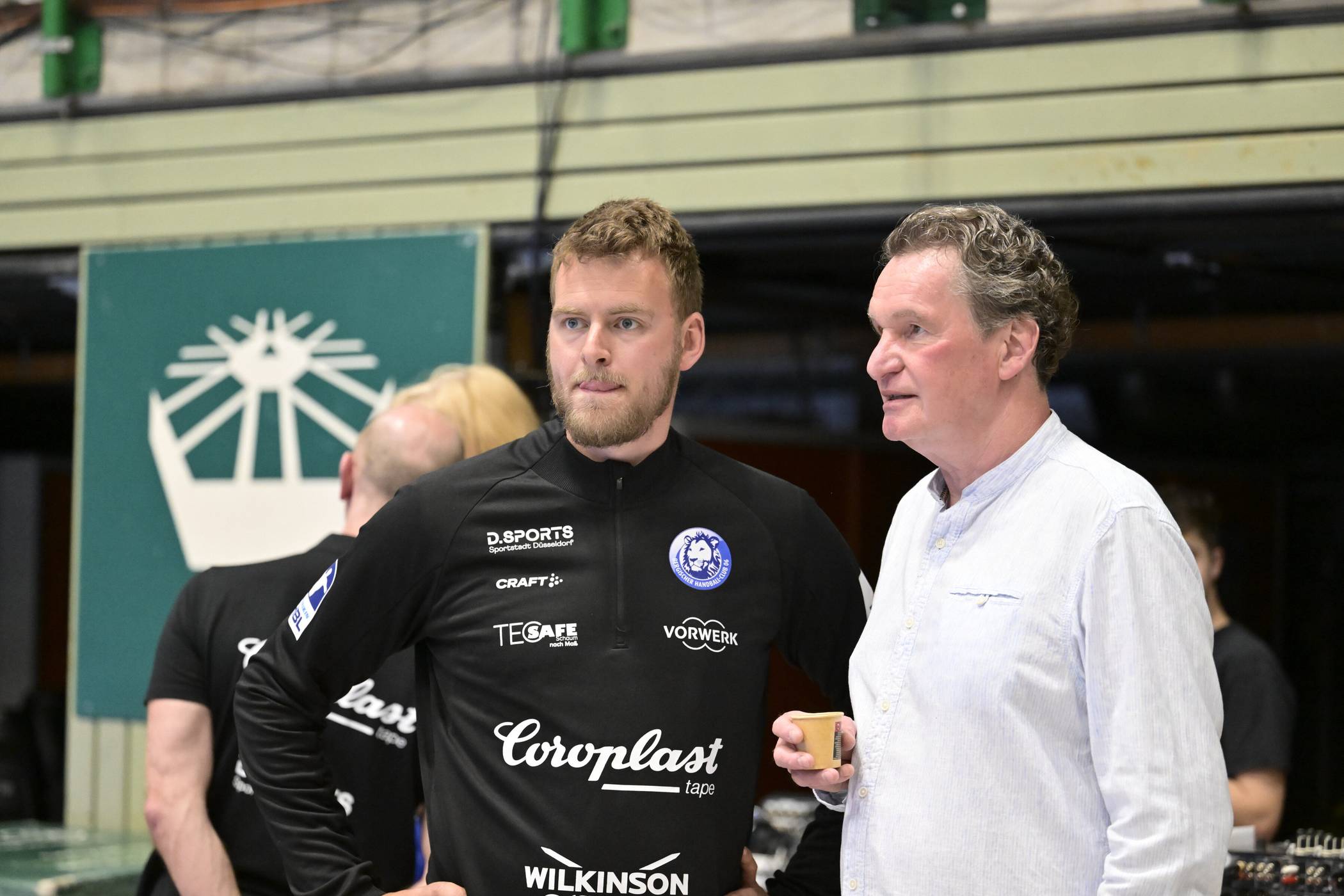  BHC-Sportchef Fabian Gutbrod (li.) und Geschäftsführer Jörg Föste (Archivbild). 