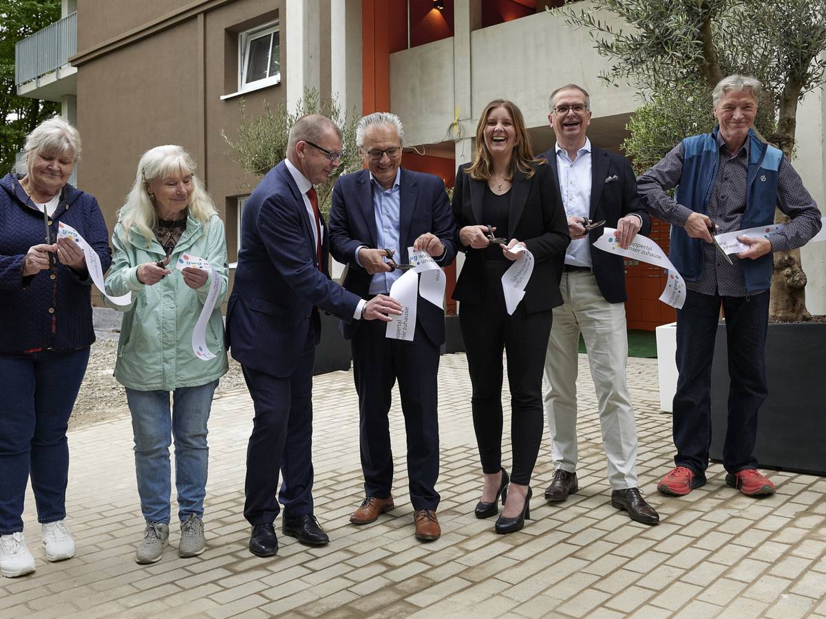 Erste Mieterinnen und Mieter zurück im Wohnpark Schellenbeck