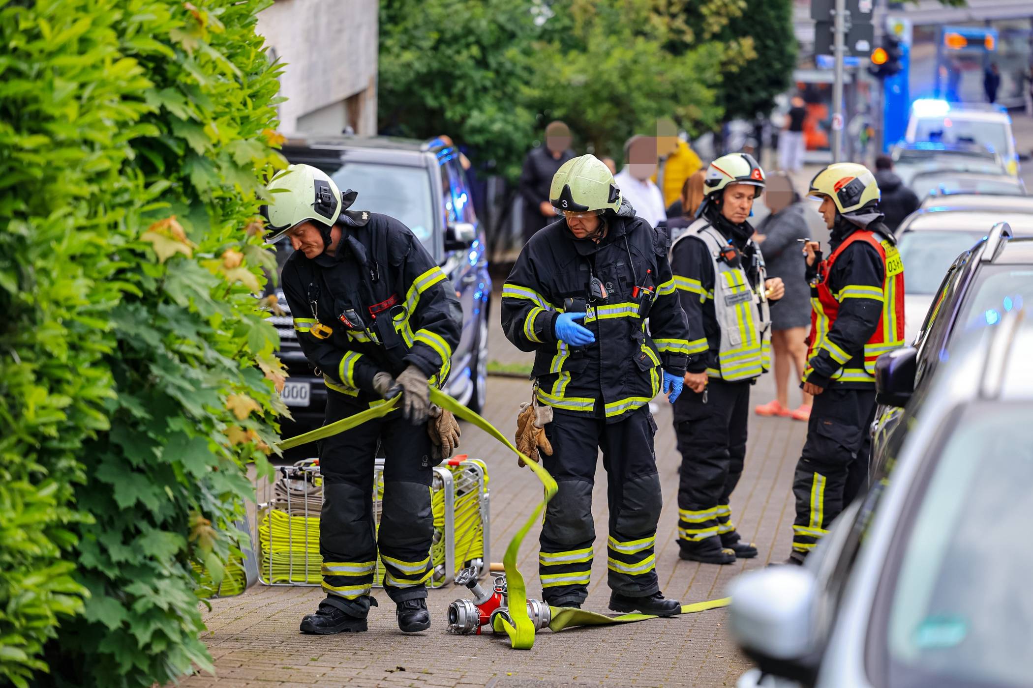  Der Einsatz am Kleeblatt. 