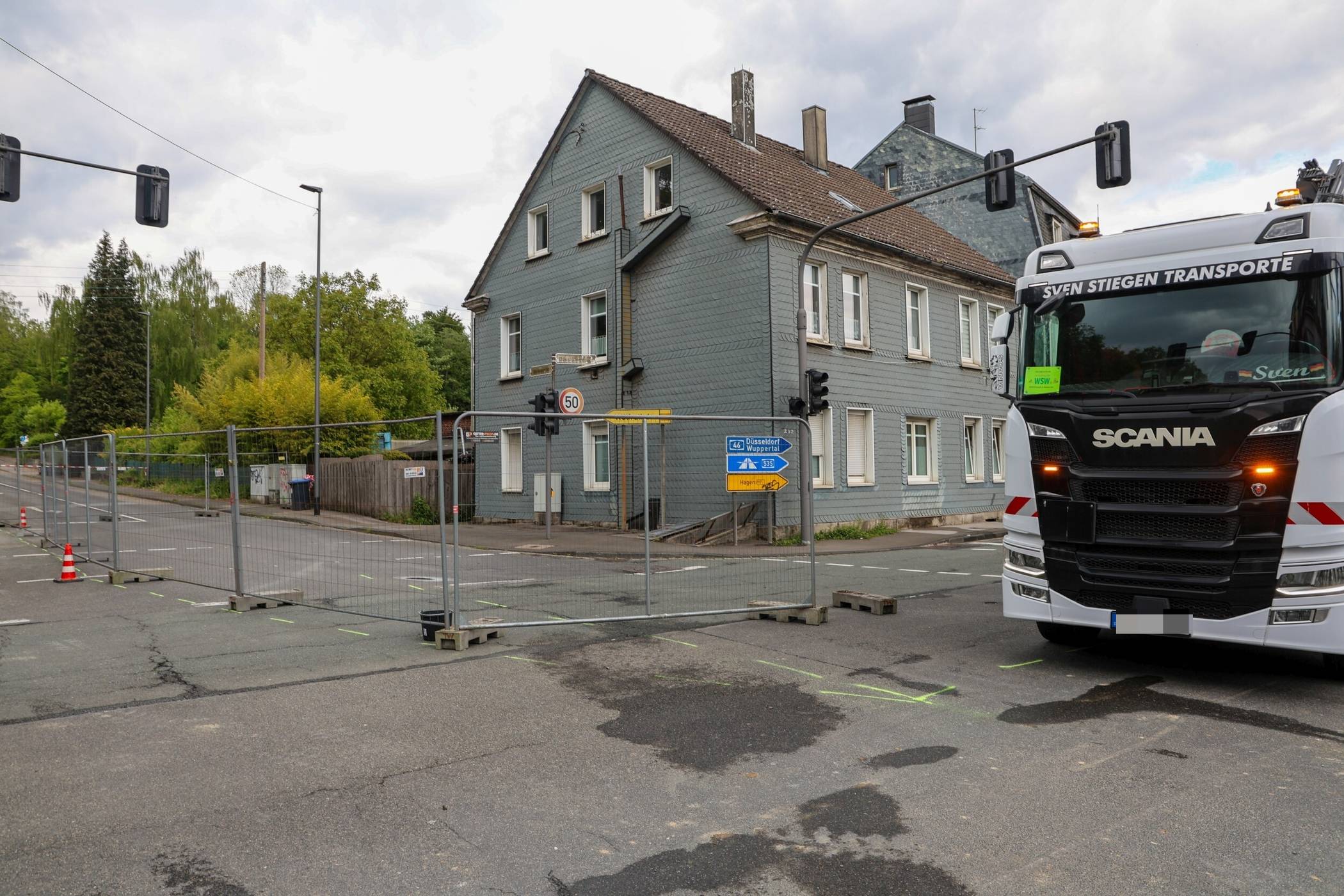  Der Bereich darf nicht passiert werden. 