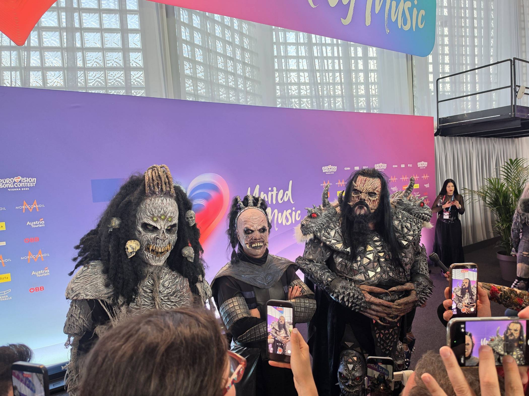  „Lordi“ in Wien 20 Jahre nach ihrem Triumph. 