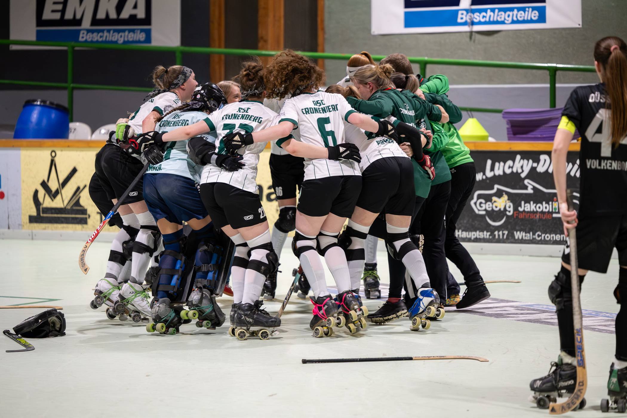 Die Frauen des RSC wollen in der Alfred-Henckels-Halle jubeln. 
