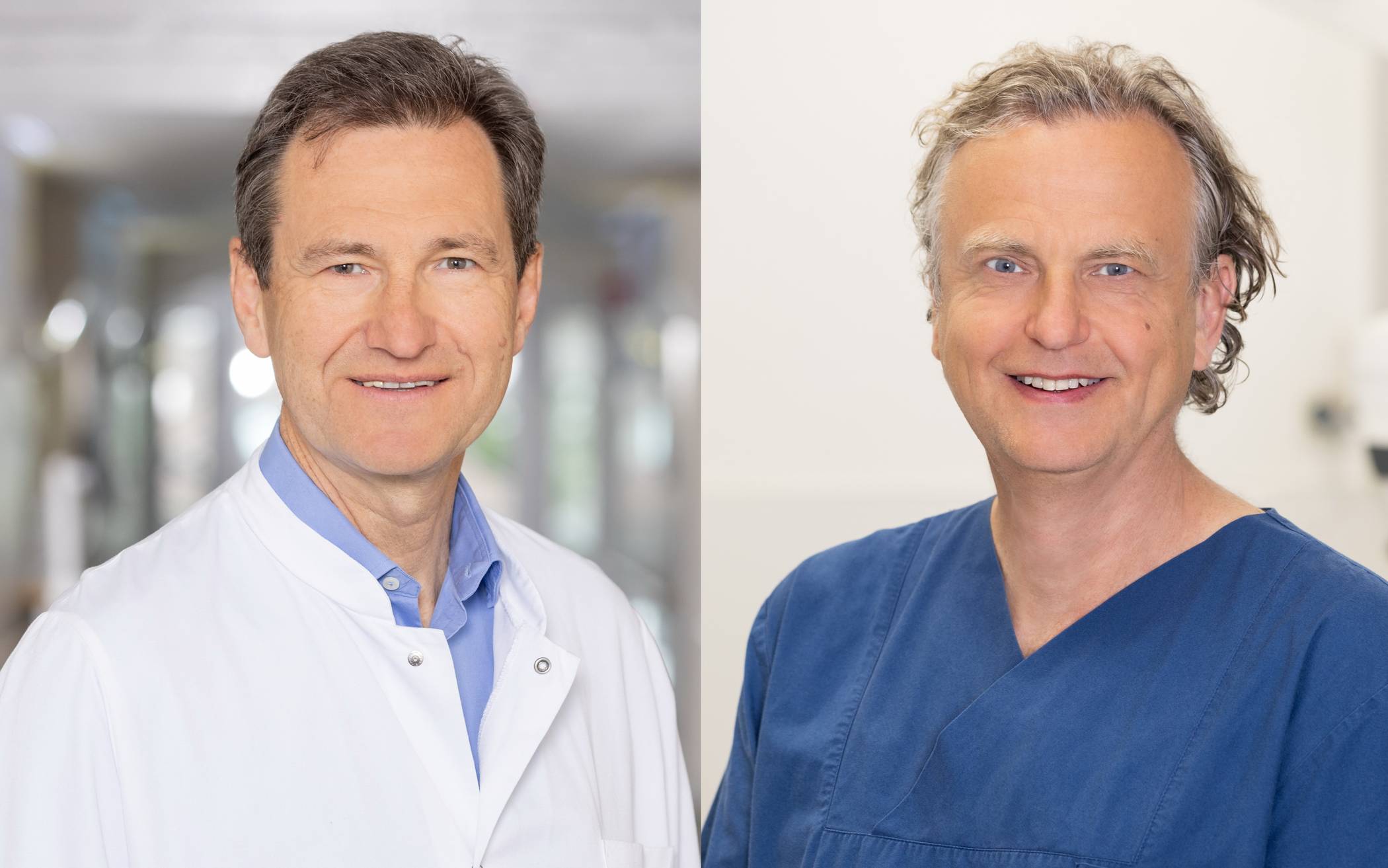  Prof. Dr. med. Bernd Sanner (li.) und Dr. med. Roger Gerke. 