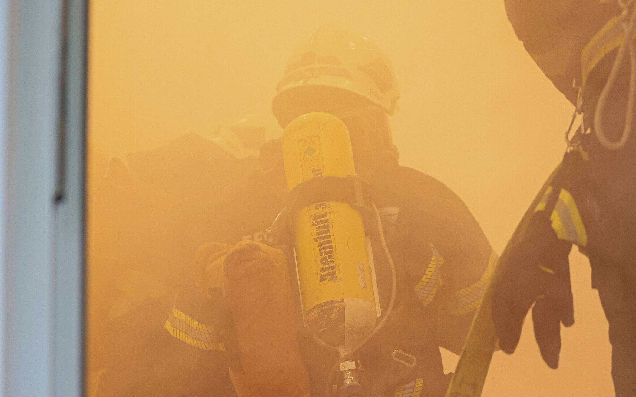Bilder: Feuerwehr-Übung in Wuppertaler Kindergarten