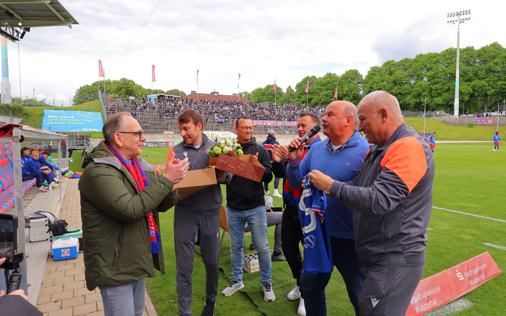 Der Verwaltungsrat ehrte vor dem Heimspiel