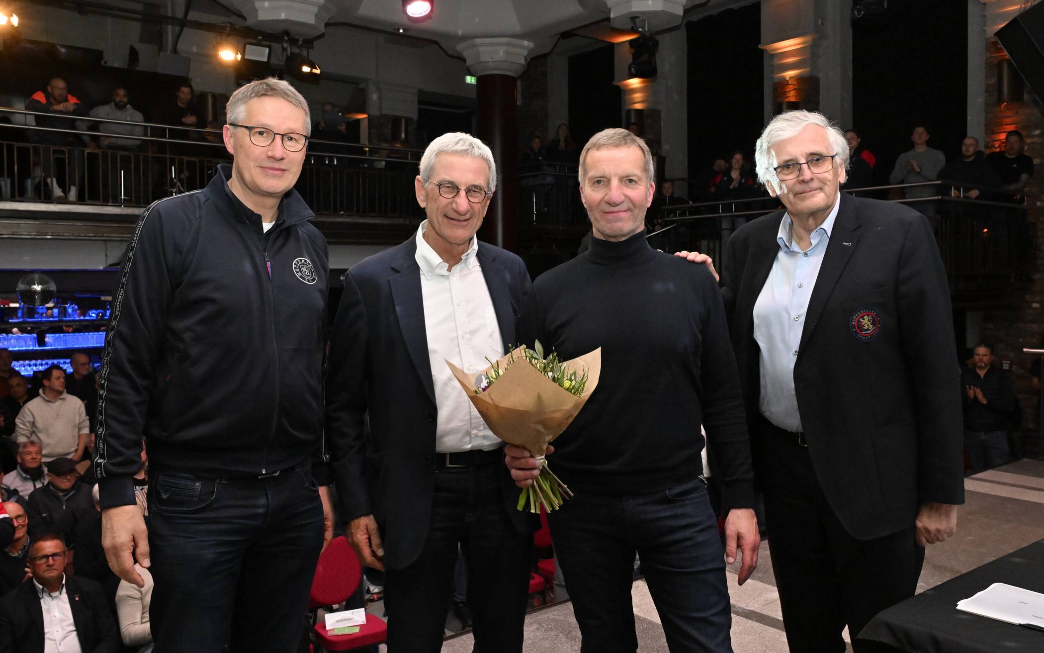 Die Vorstandsmitglieder Ludger Kineke (li.) und