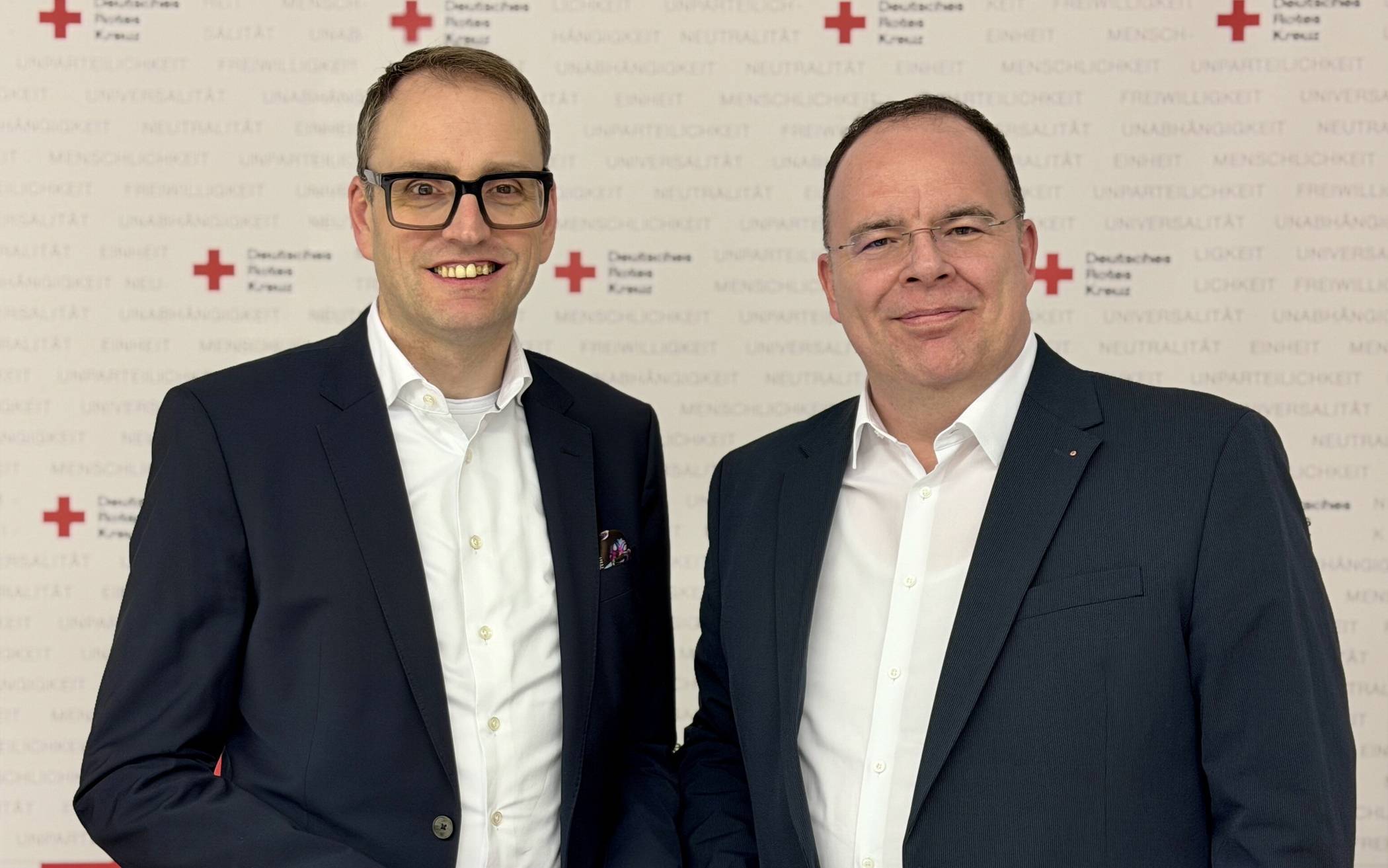 Patrick Hahne (li.) und Prof. Dr.