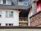 Die Feuerwehr löschte die Flammen schnell.