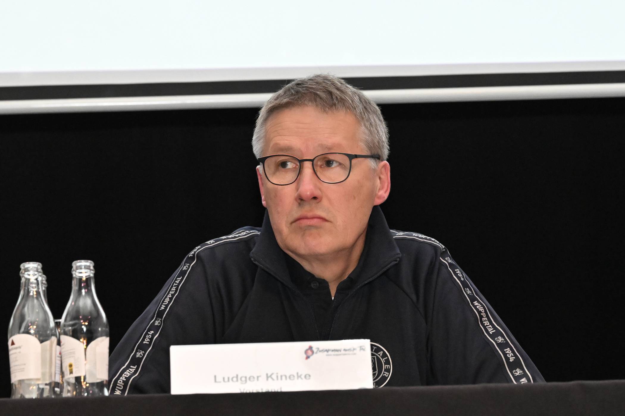 WSV-Vorstand Ludger Kineke auf der Mitgliederversammlung.