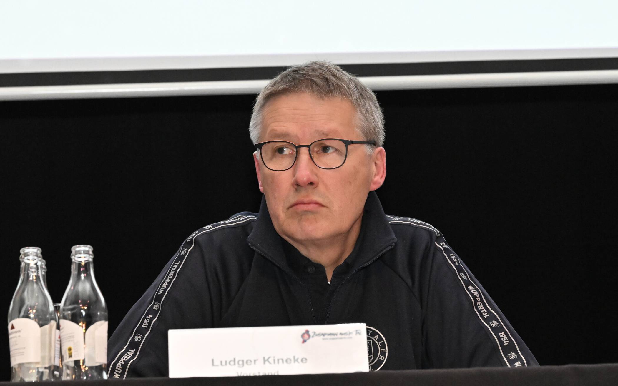 WSV-Vorstand Ludger Kineke auf der Mitgliederversammlung.