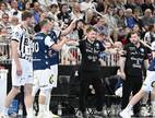 Die BHC-Trainer Markus Pütz (Mitte, li.)