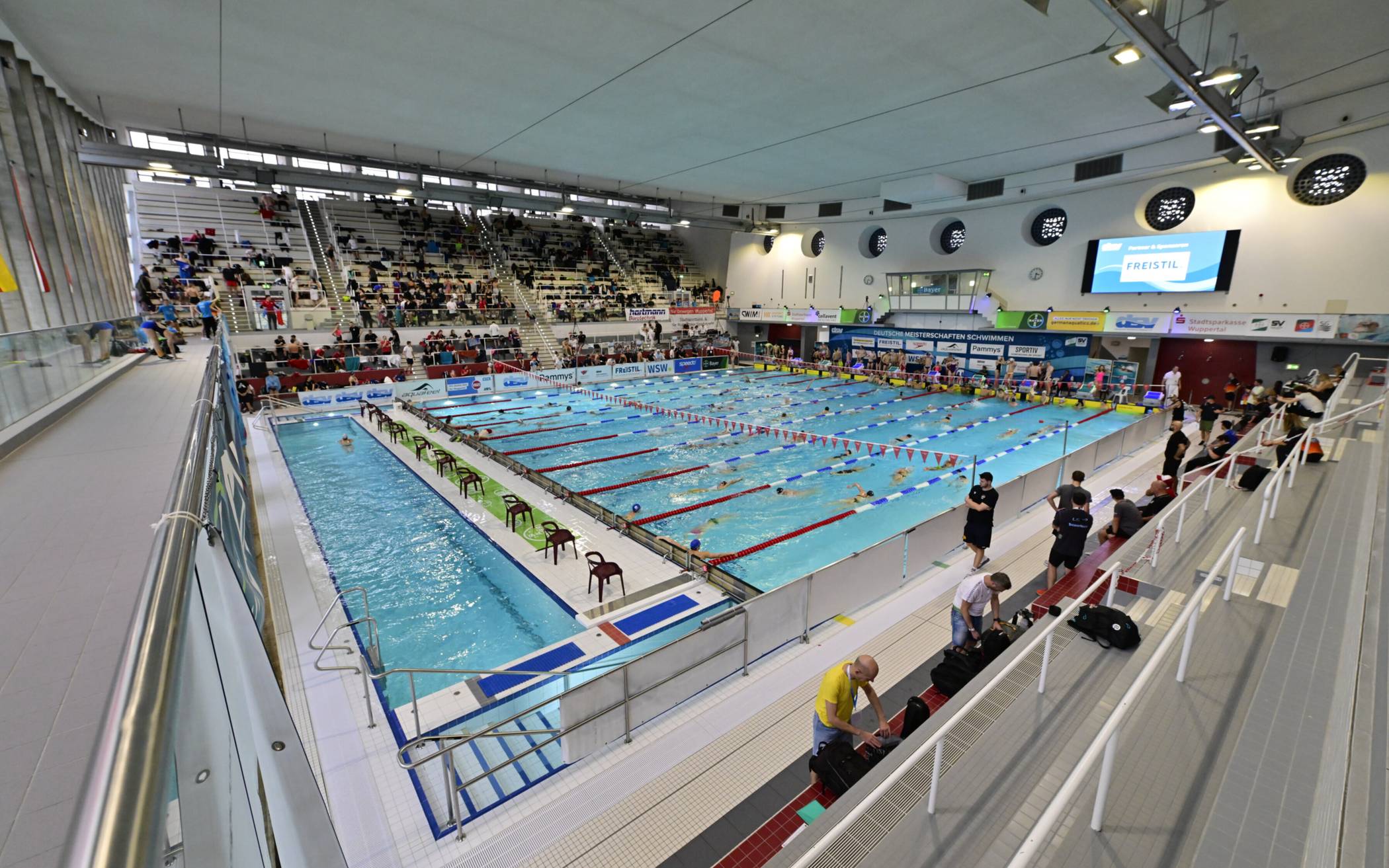 Blick in die Schwimmoper.