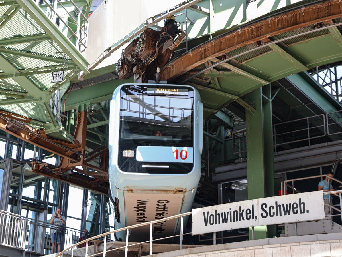 Verfügbarbeit der Schwebebahn weiter „zuverlässig“