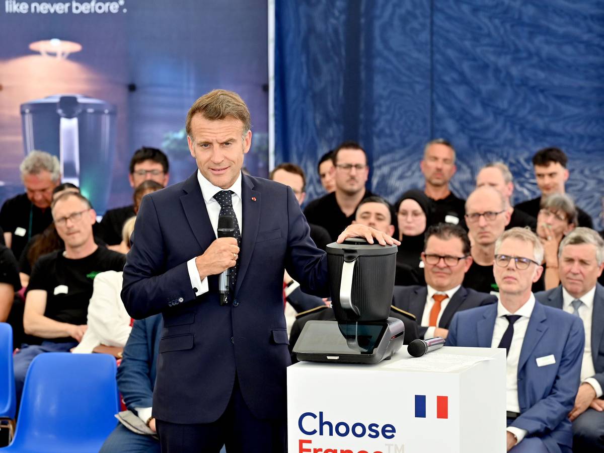 Präsident Macron, Vorwerk und der Jubiläums-Thermomix