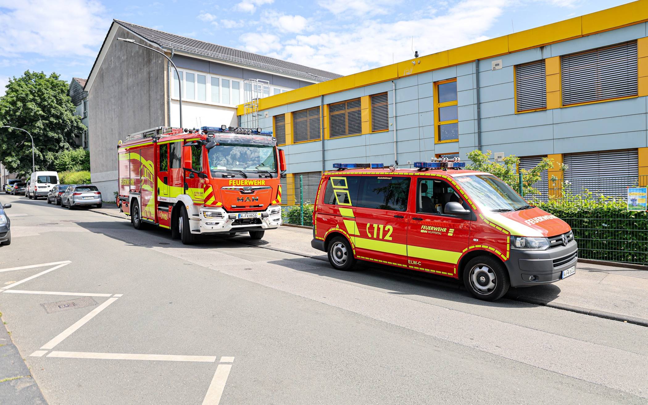 Bilder: Arbeitsunfall in Wuppertal-Oberbarmen