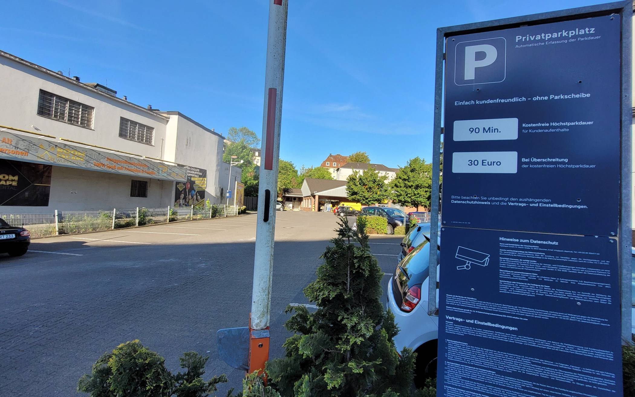 Netto macht nun (Park-)Platz 
