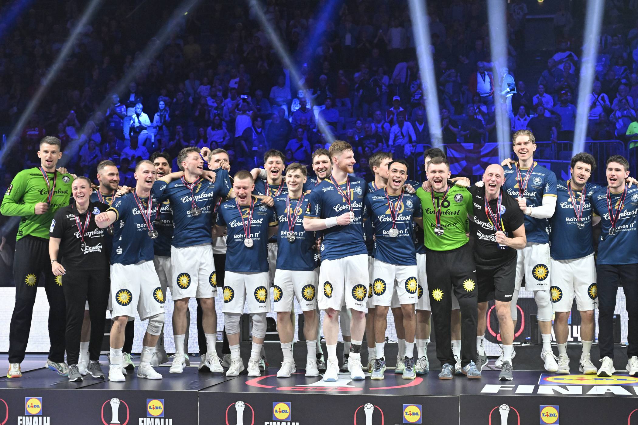  Als Vize-Pokalsieger startet der BHC nun in der European League. 