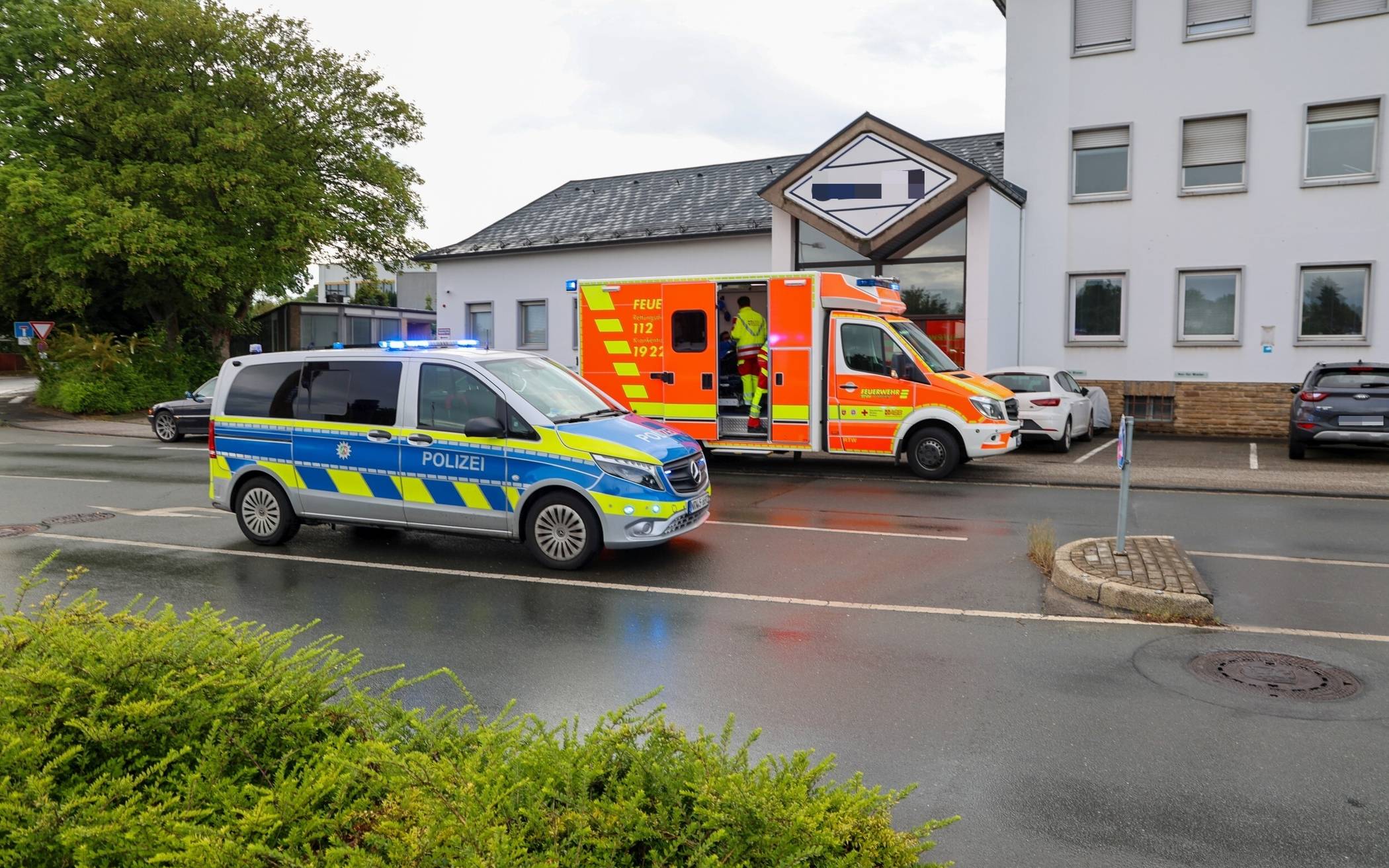 Bilder: Streit auf Firmengelände in Wuppertal