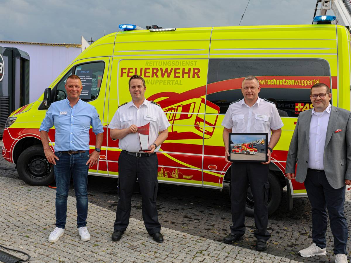 Ausgezeichnetes Feuerwehr-Design