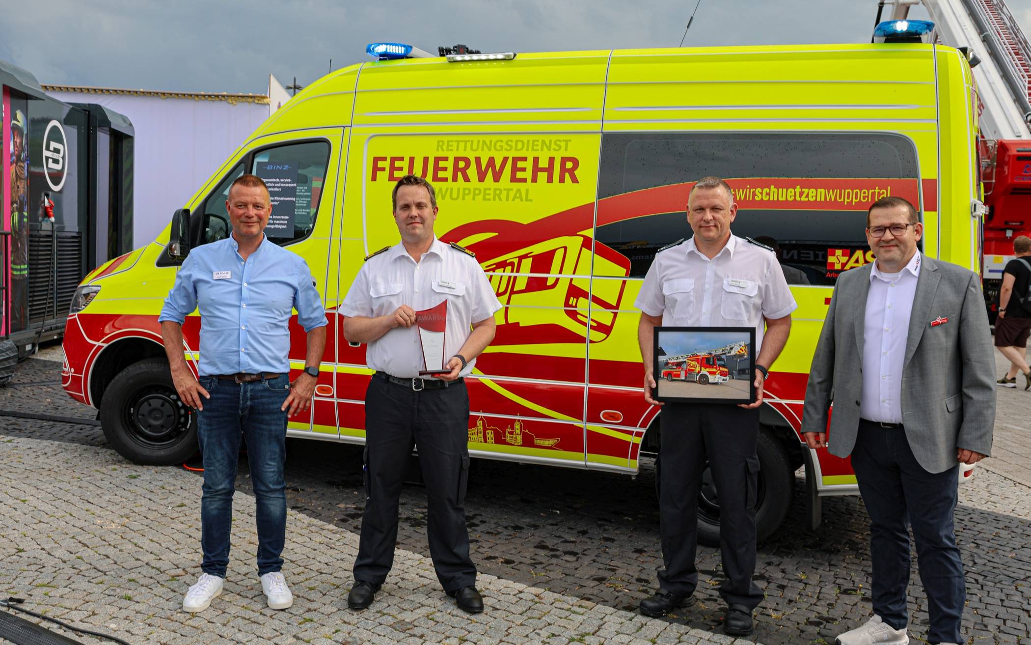 Bilder: Ausgezeichnetes Wuppertaler Feuerwehr-Design