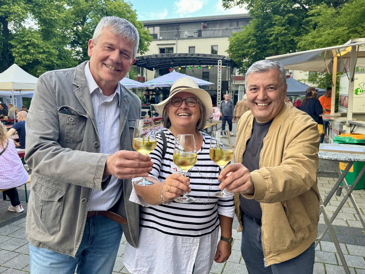Das Vohwinkeler Wein- und Schlemmerfest läuft!