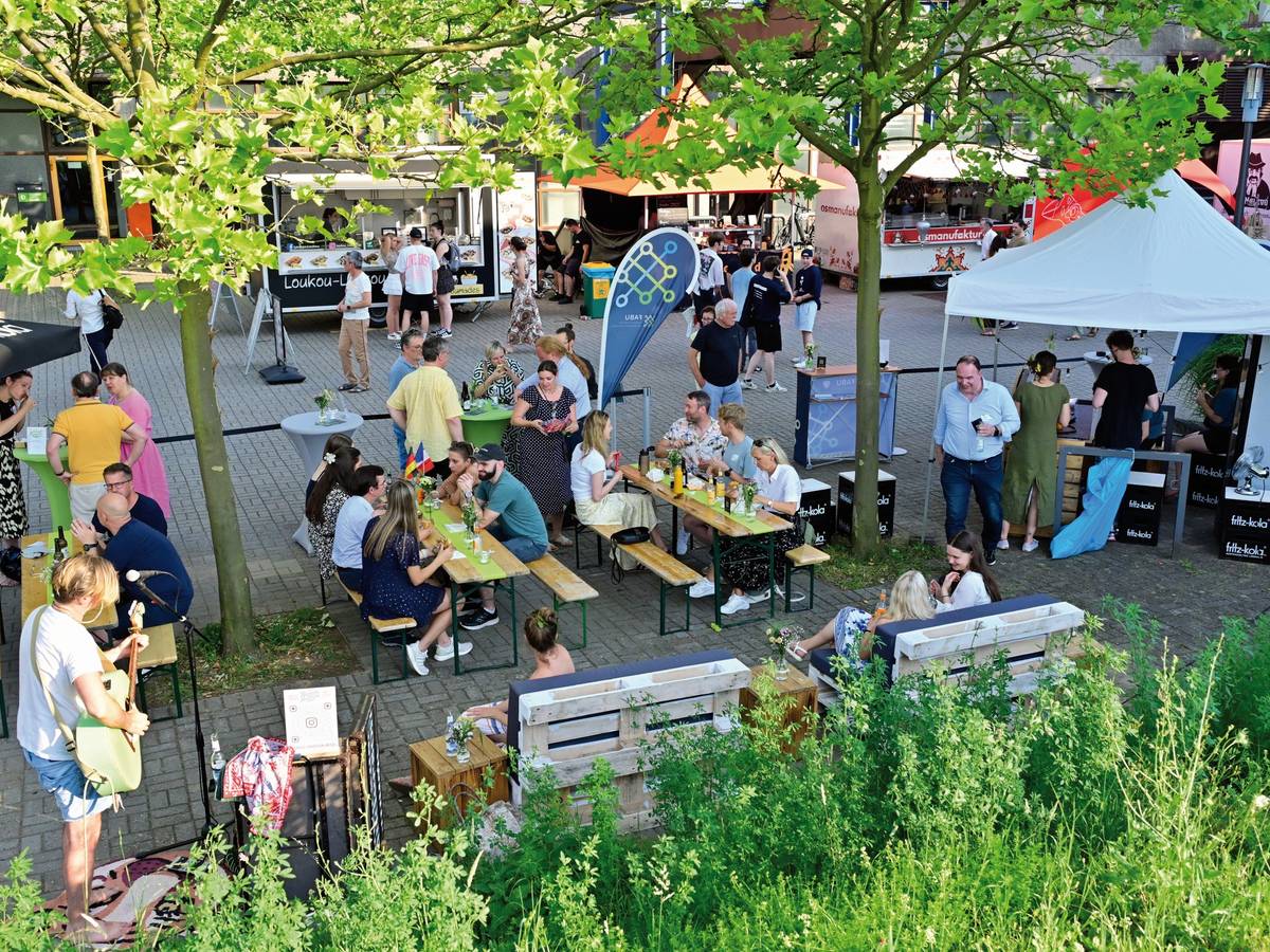 Streetfood@Campus-Festival trifft „Open Campus Days“