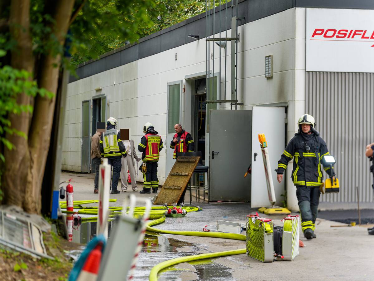 Elektrische Anlage geriet in Brand