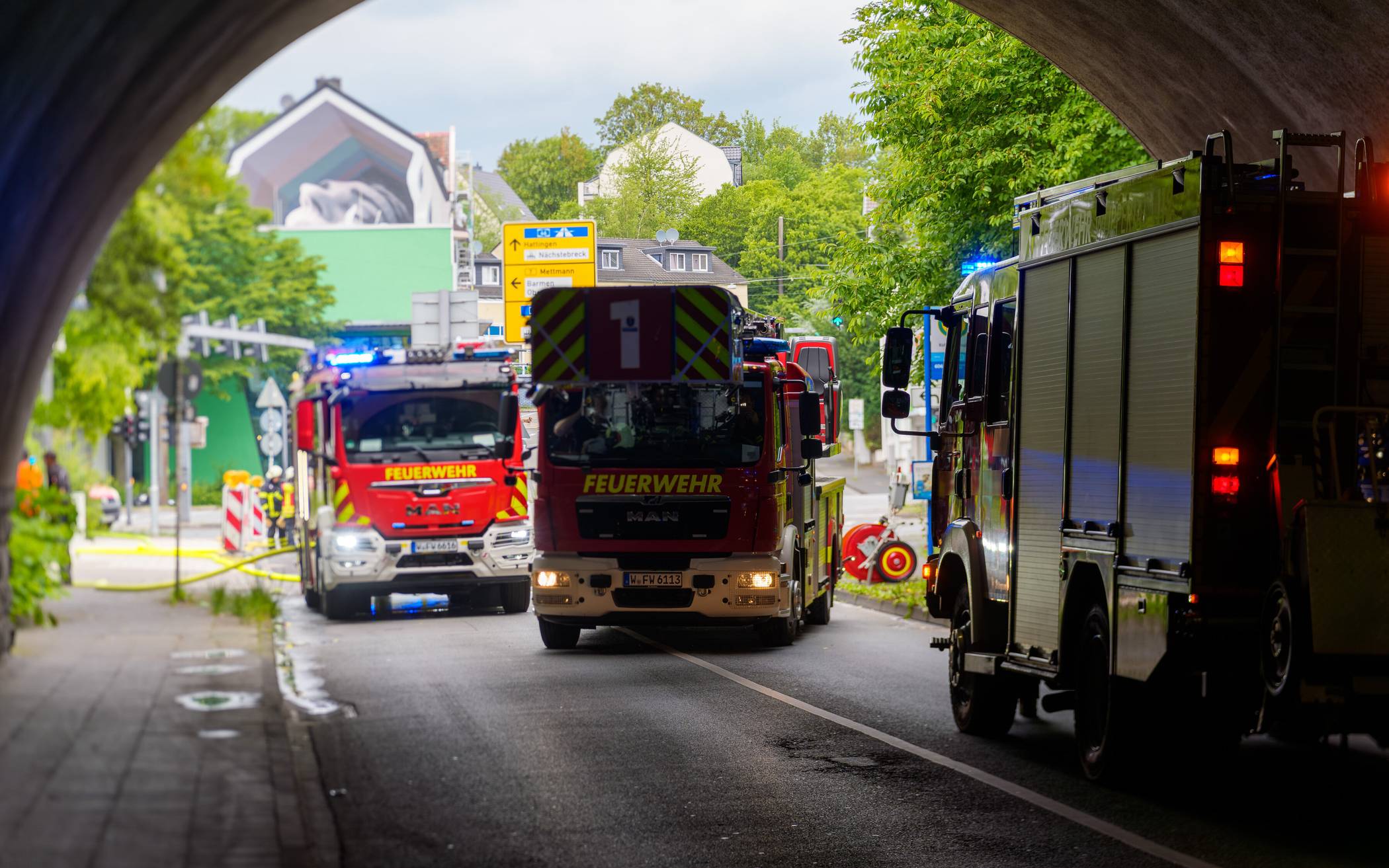Brand in Gewerbebetrieb
