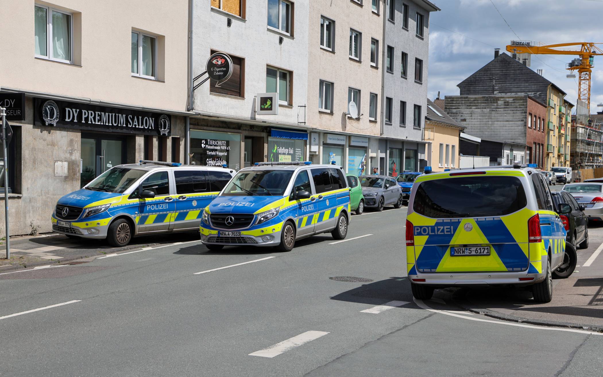 Die Polizei war schnell vor Ort.
