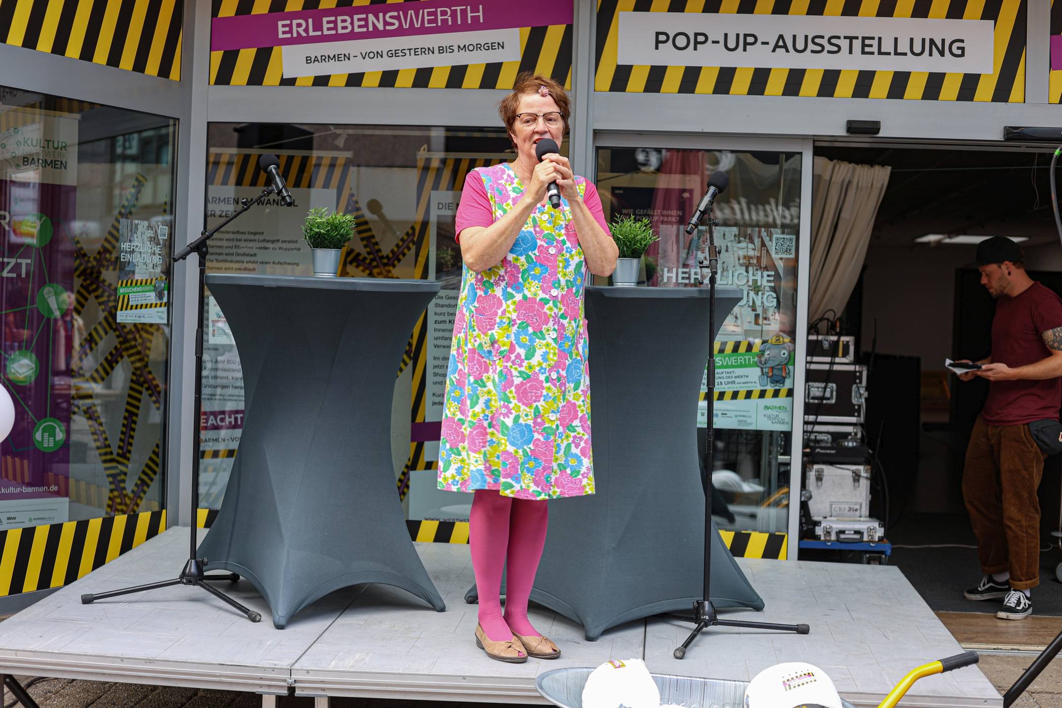  Dörte aus Heckinghausen ist beim Festival mit dabei. 
