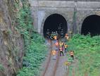 Der EInsatz im Tunnel.