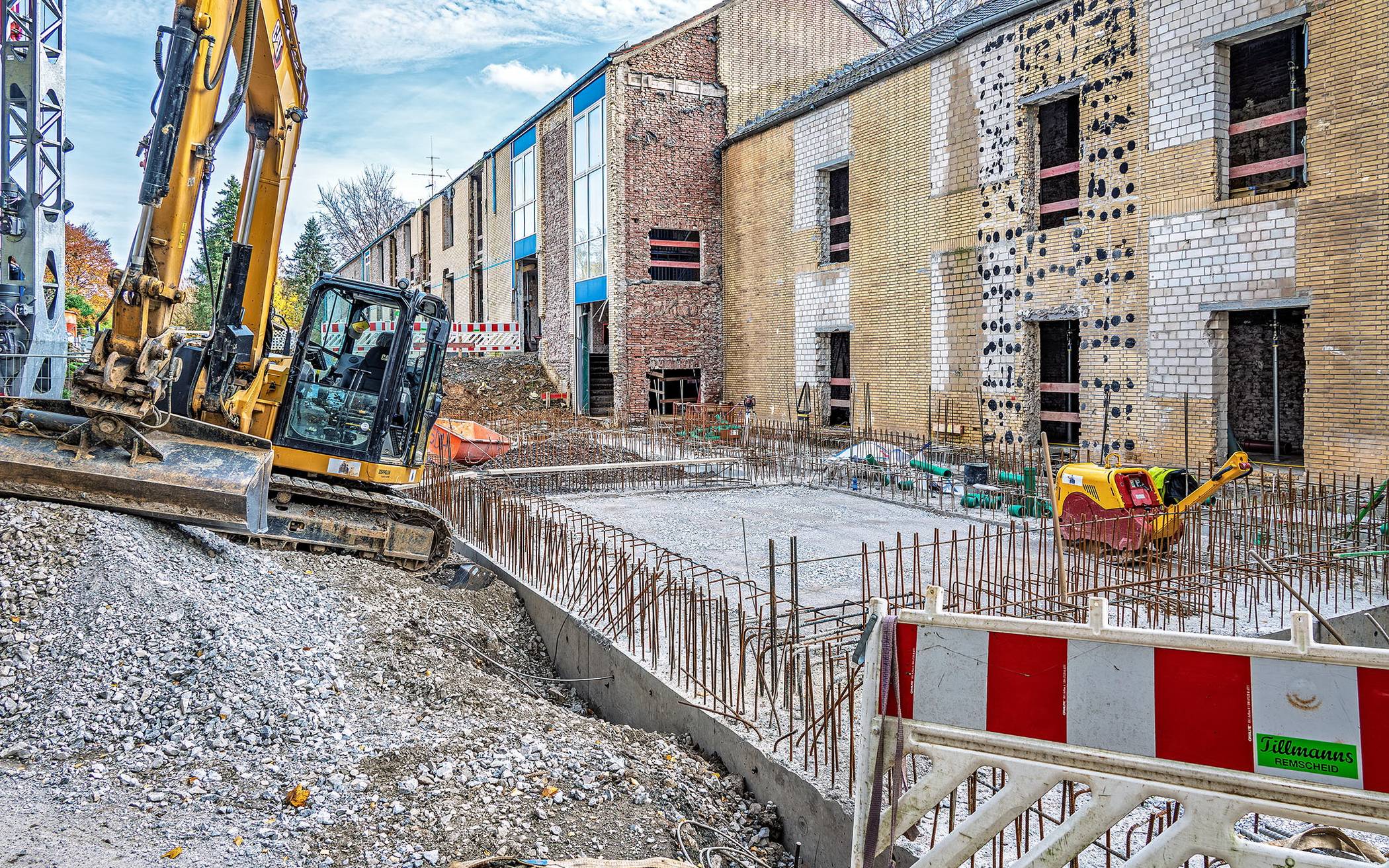 Die Baustelle im November 2025.