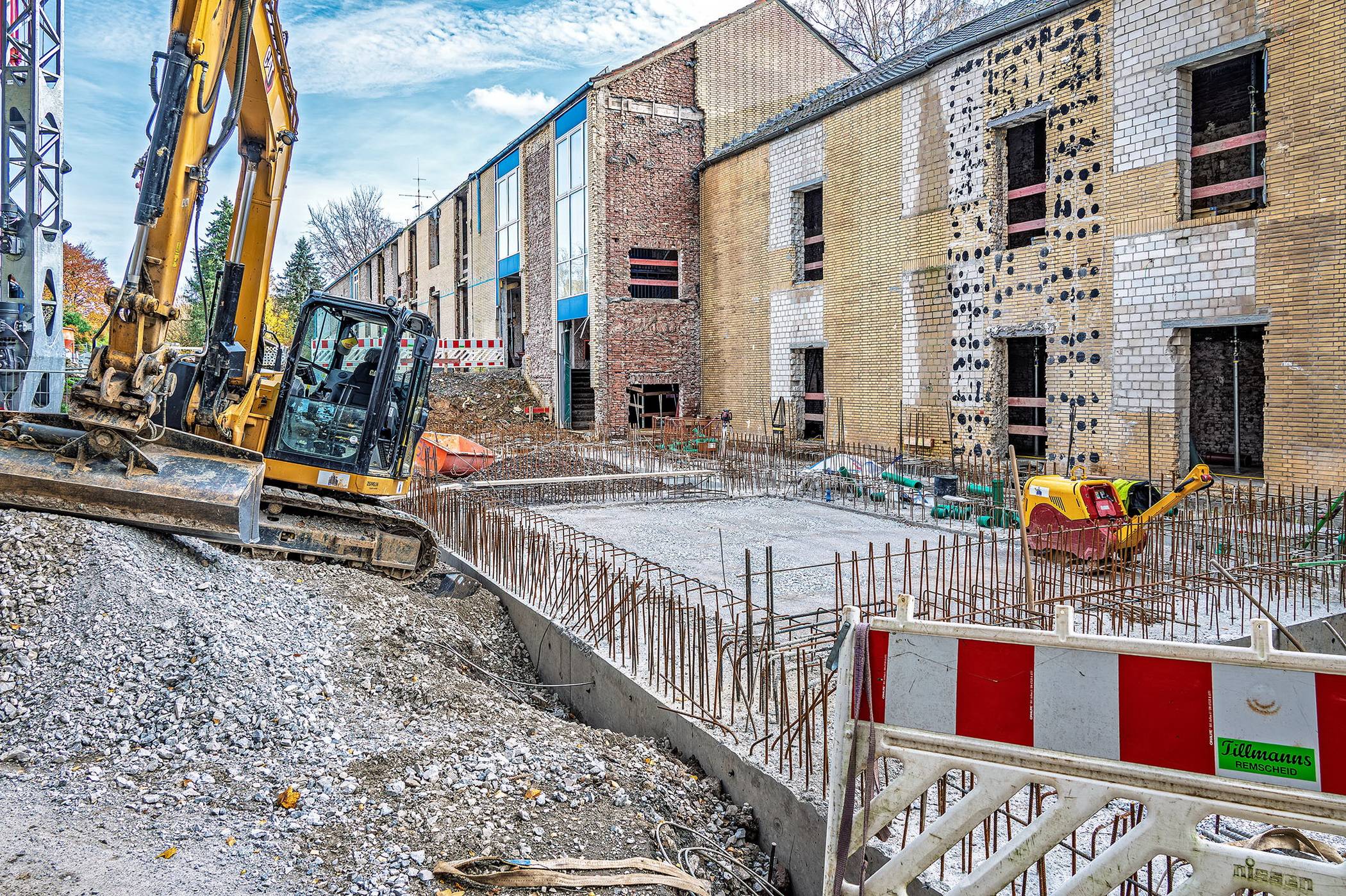 Die Baustelle im November 2025.