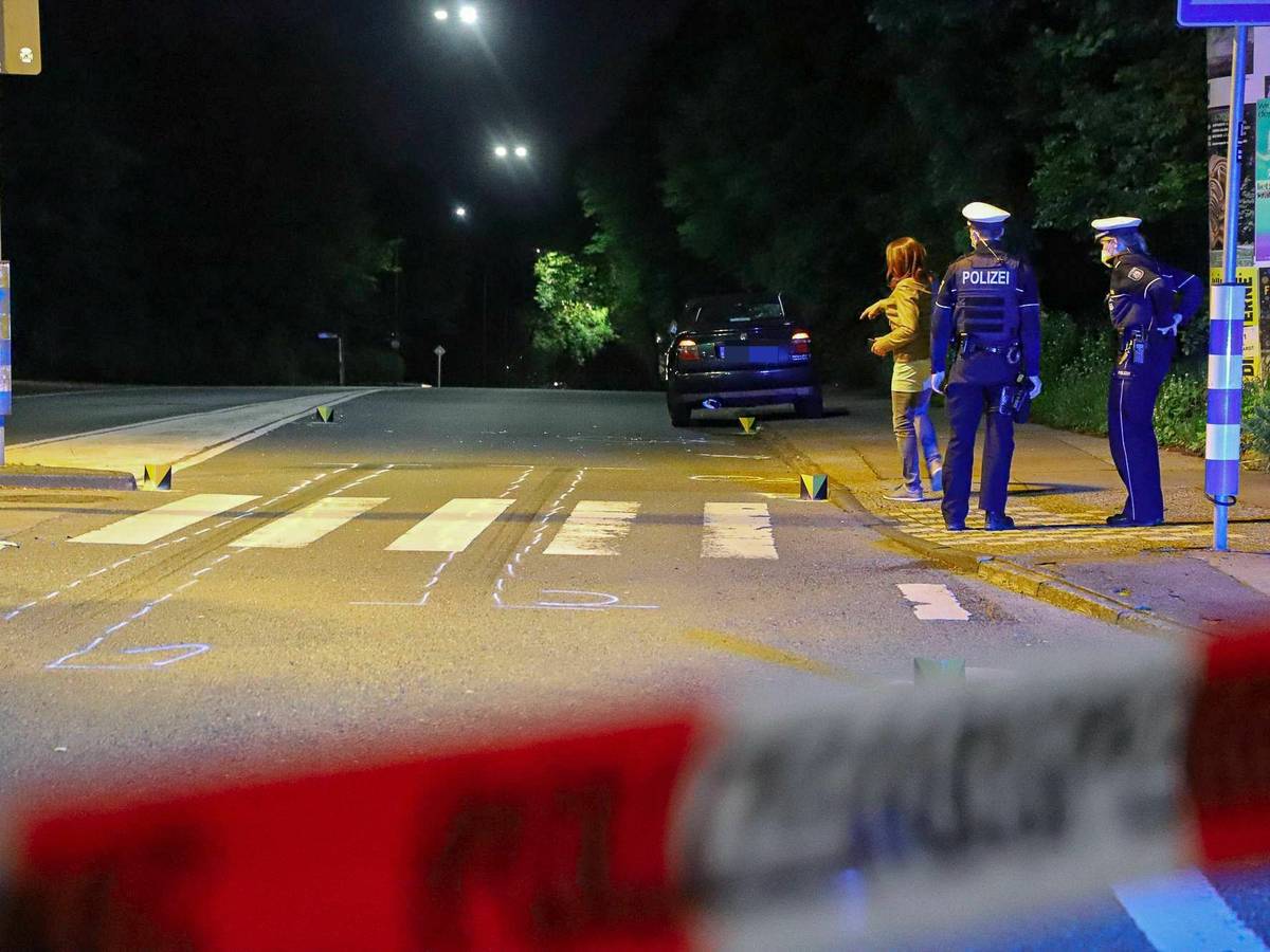 Auffahrunfall vor dem Zebrastreifen