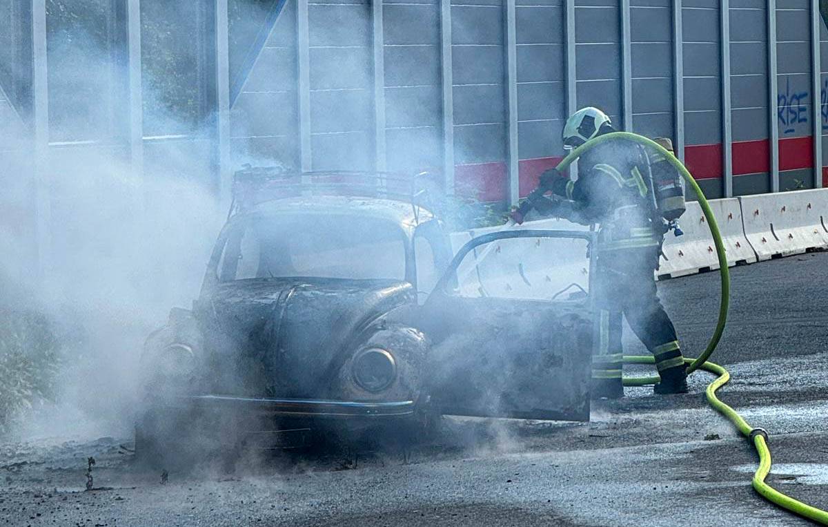 Der VW hatte nur noch Schrottwert.