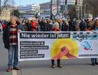 Protest im August 2025 in Wuppertal.