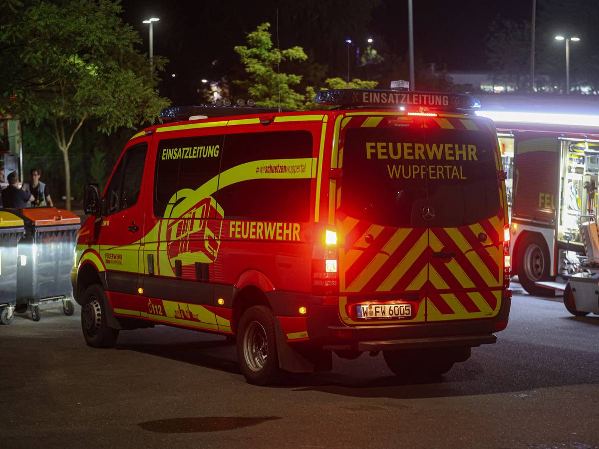 Brand in Vohwinkeler Firma