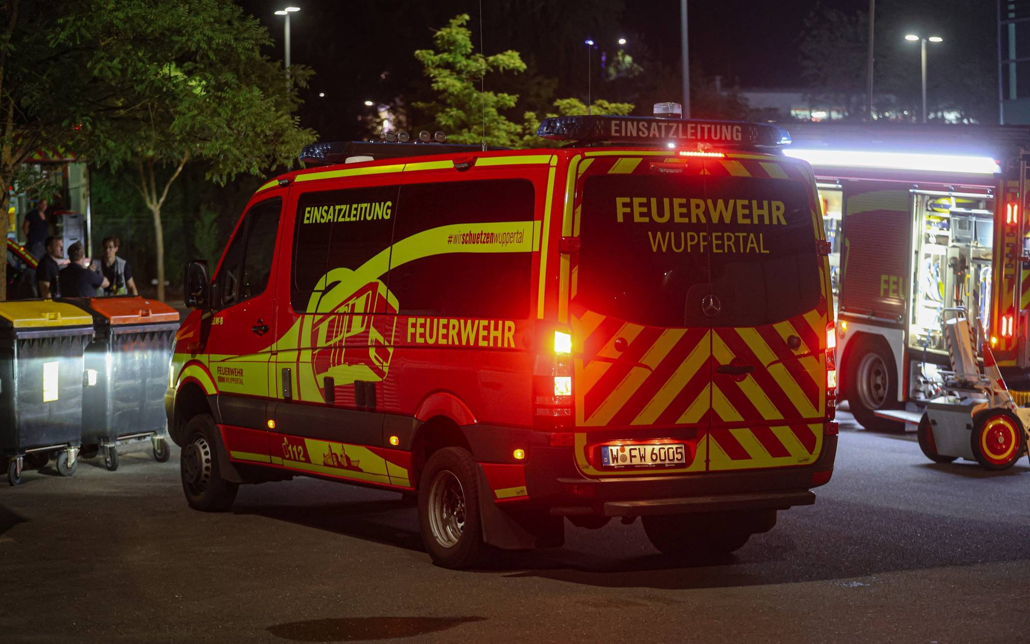 Brand in Vohwinkeler Firma