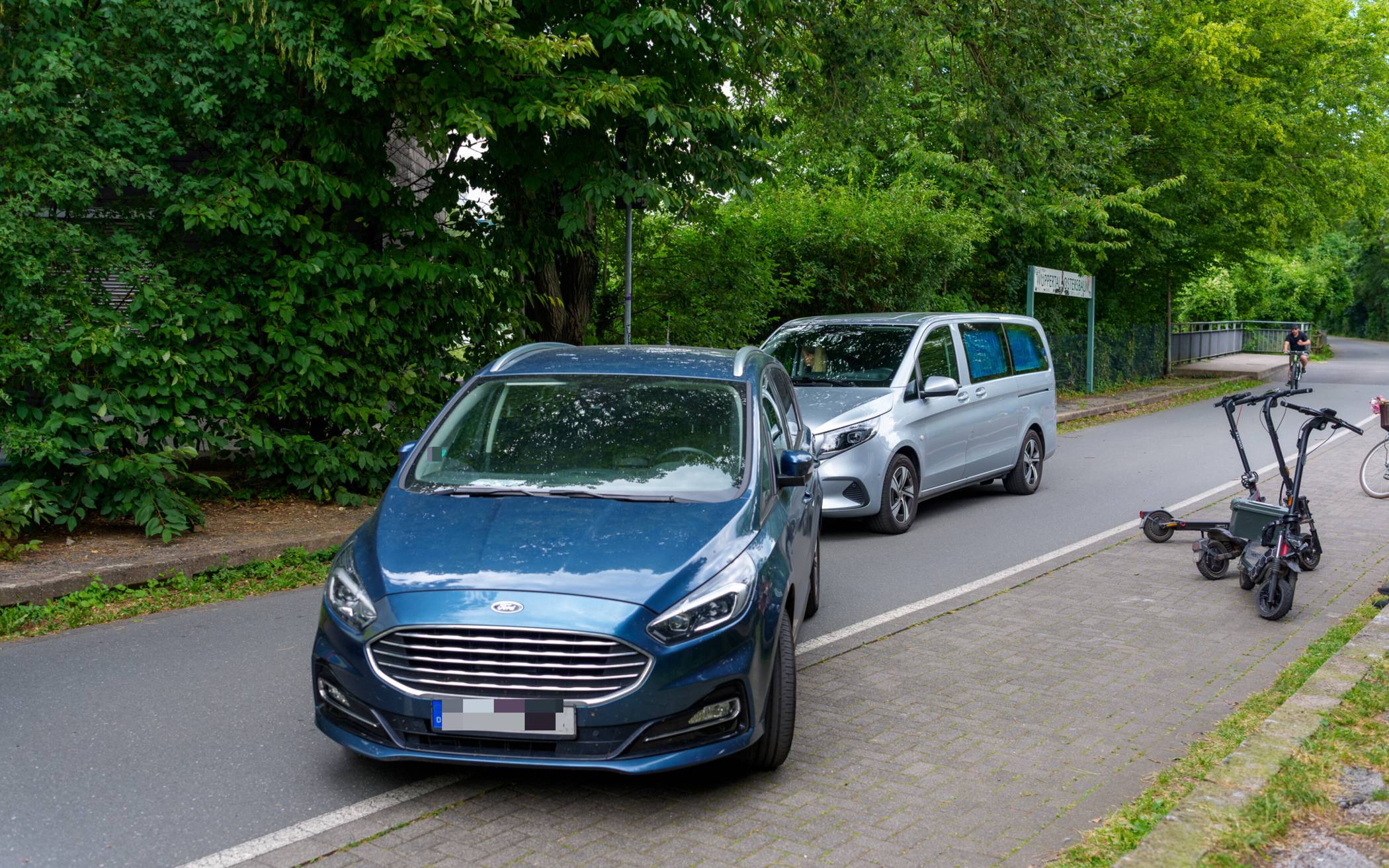 Bild vom tödlichen Unfall auf der