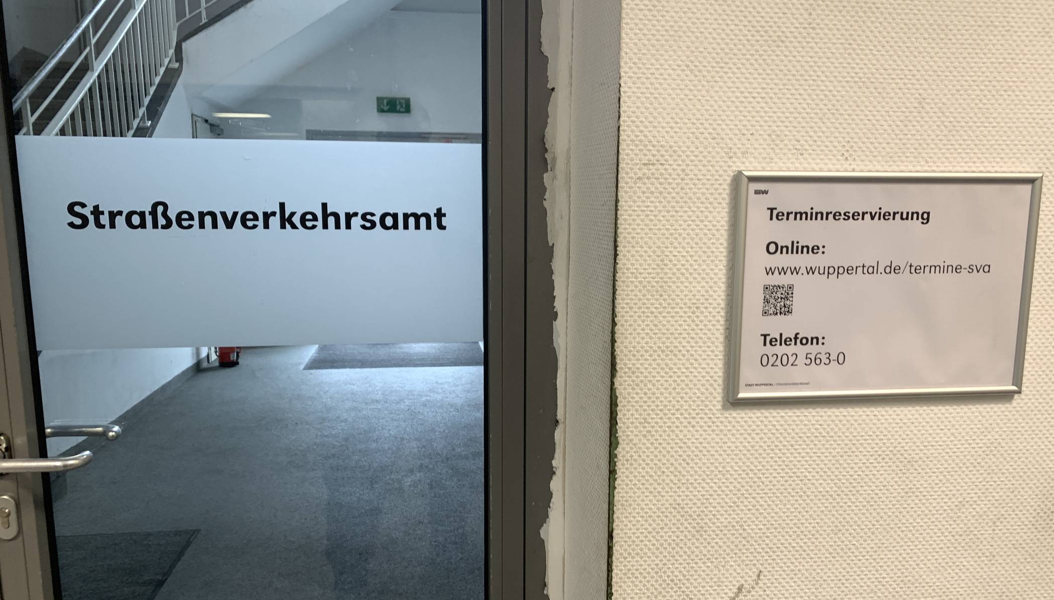  2024 war das Straßenverkehrsamt noch auf Lichtscheid beheimatet. Inzwischen ist es in der ehemaligen Bundesbahndirektion am Döppersberg. 